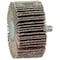 Weiler 2" x 1" Tiger Coated Abrasive Flap Wheel, 1/4"-20 Threaded Stem, 60AO 52611 - alternate 1